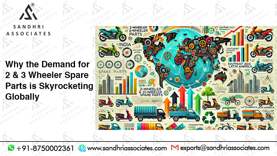 Why the Demand for 2 & 3 Wheeler Spare Parts is Skyrocketing Globally