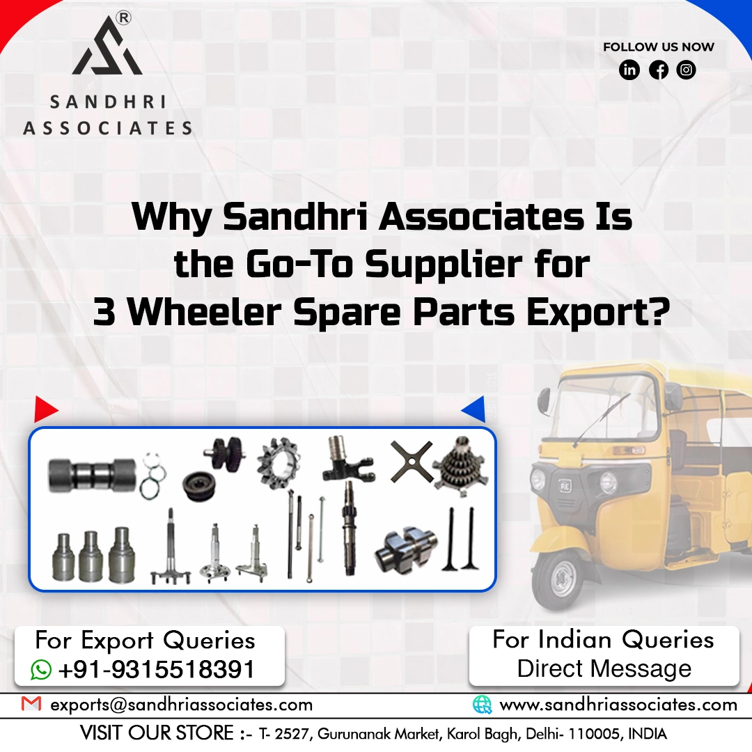 Where to Find Quality 3 Wheeler Spare Parts for Export?