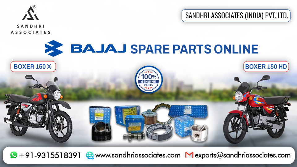 Buy Boxer 150 X & 150 HD Bajaj Spare Parts Online