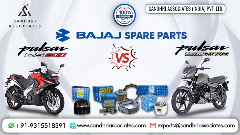 Pulsar 150 Neon vs RS200 – Bajaj Spare Parts Comparison
