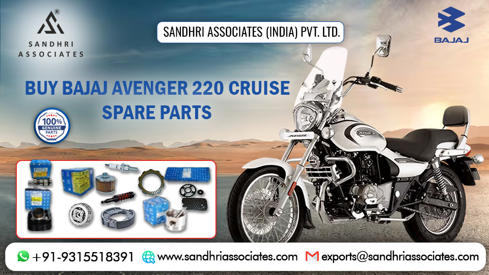 Buy Bajaj Avenger 220 Cruise Spare Parts from Sandhri Associates