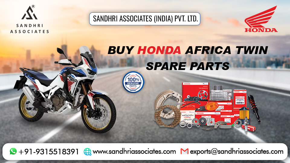 Honda Africa Twin Spare Parts from Sandhri Associates: Your Trusted Export Partner