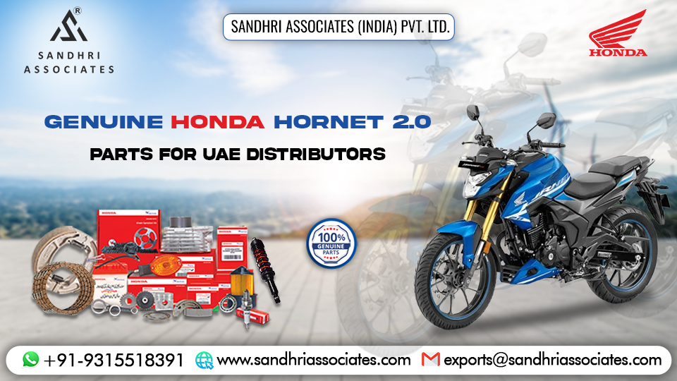 Genuine Honda Hornet 2.0 Parts for UAE Distributors