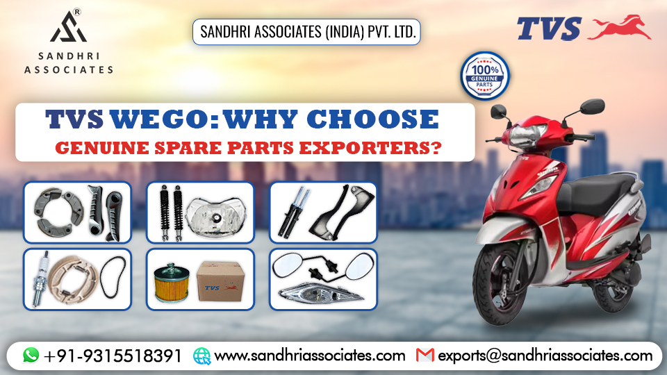 TVS Wego: Why Choose Genuine Spare Parts Exporters?