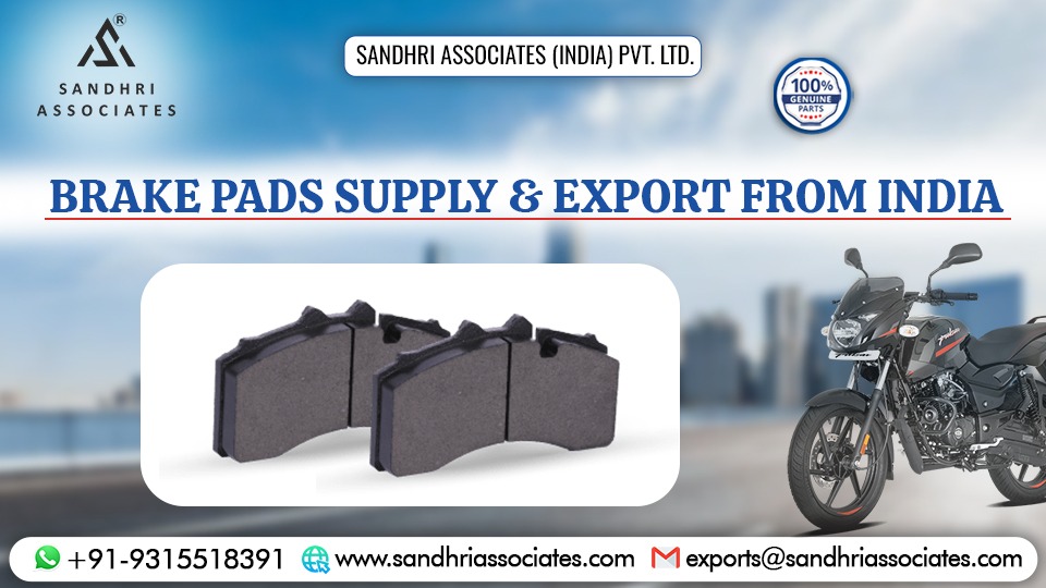 Brake Pads Export from India – 2-Wheelers