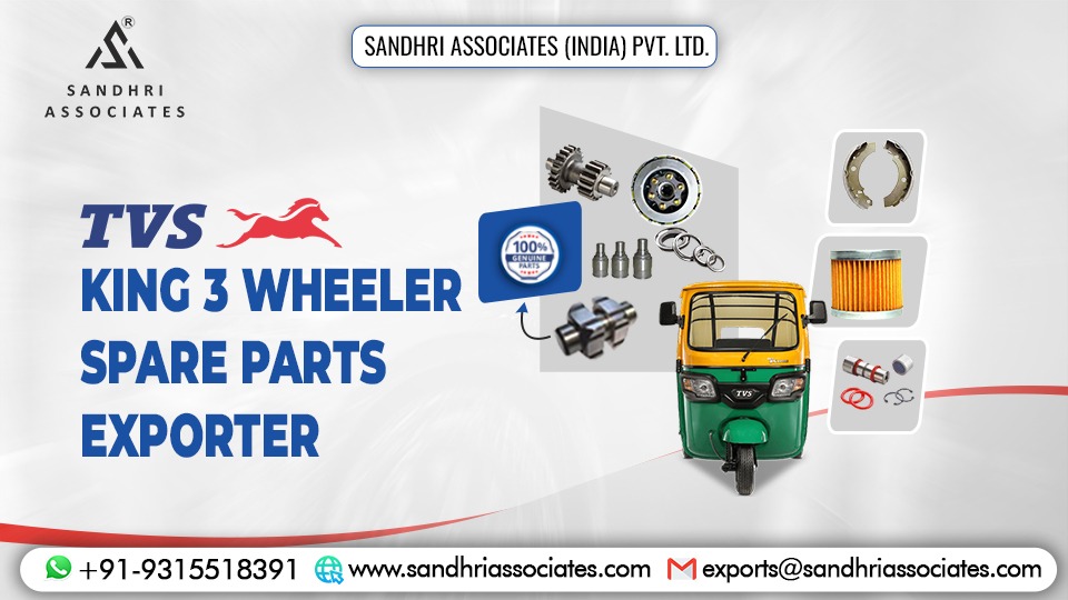 Three wheeler spare parts exporter India
