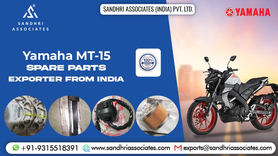 Yamaha MT-15 spare parts for bulk importers