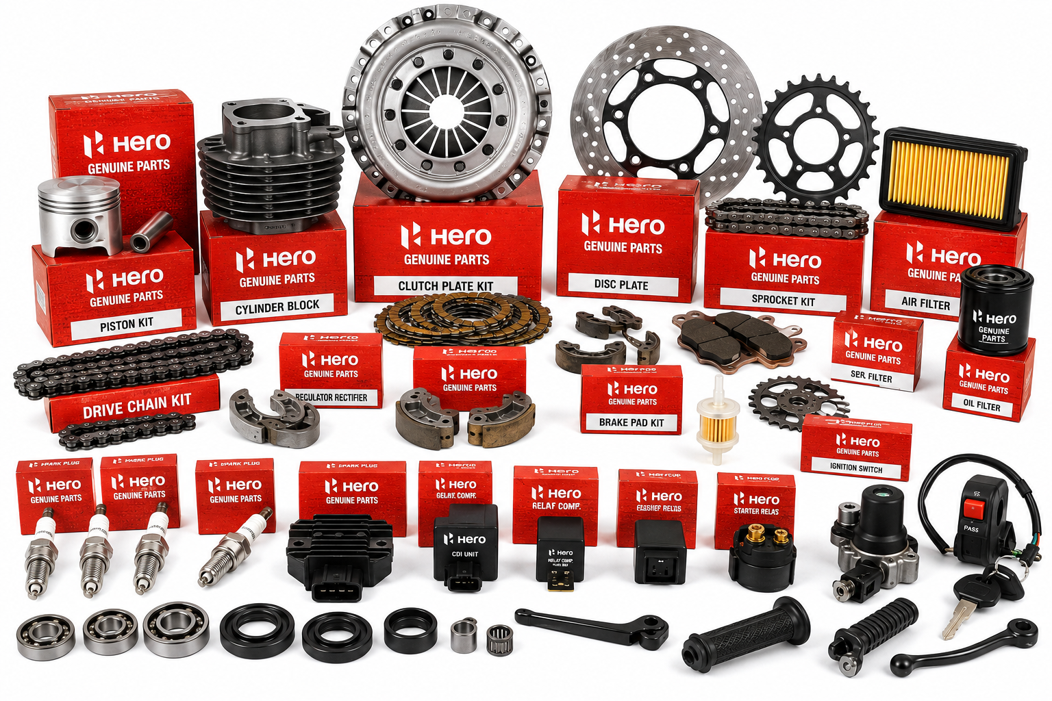 Get Hero Destini 125 spare parts with bulk deals, premium quality, and smooth global delivery for importers and distributors.