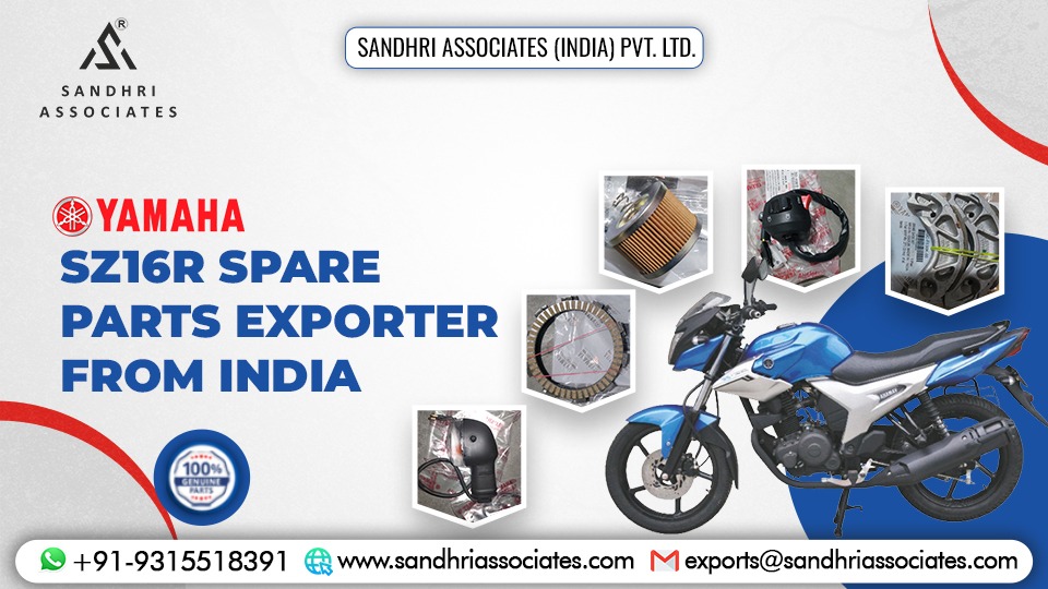 Yamaha SZ16R motorcycle spare parts collection
