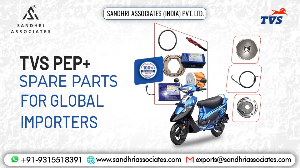 TVS Pep Plus Spare Parts Engine Components Brake Parts Clutch Assembly Bulk Supplier India
